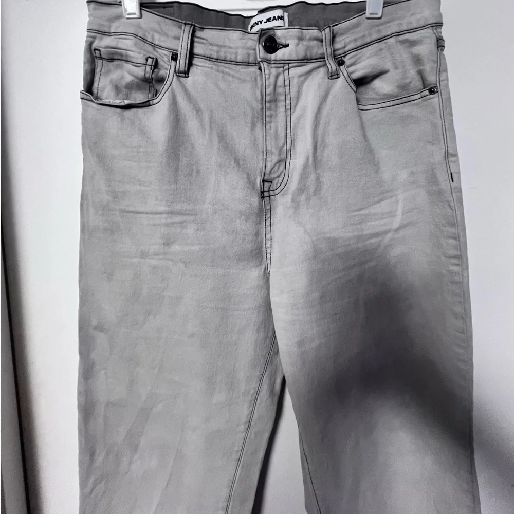 DKNY Women's High Rise Gray Jeans
